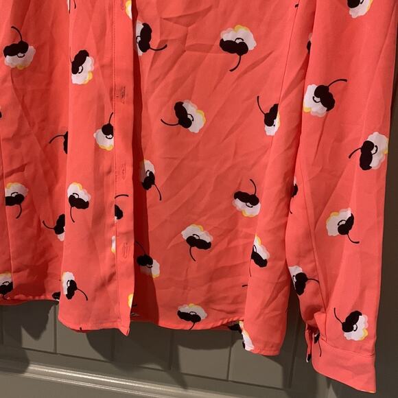 NYC Printed Button-Up NWT - Picture 4 of 8